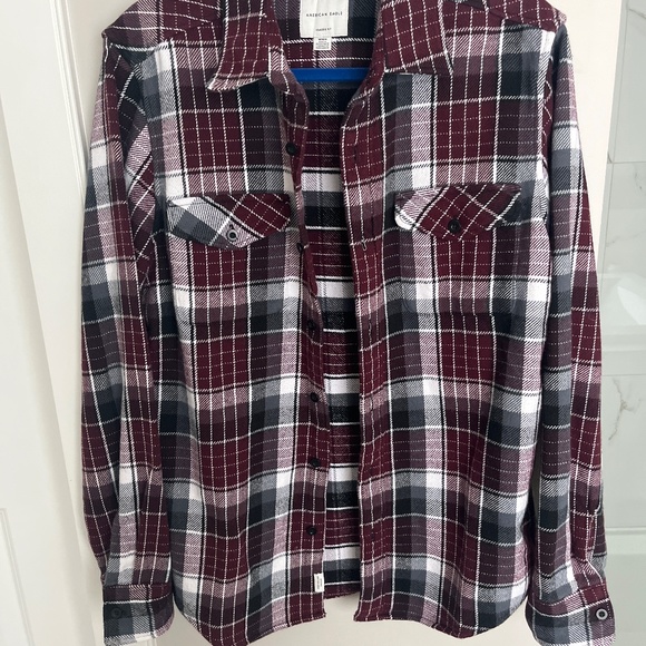 Men’s American Eagle cotton flannel shirt NWOT - Picture 1 of 4